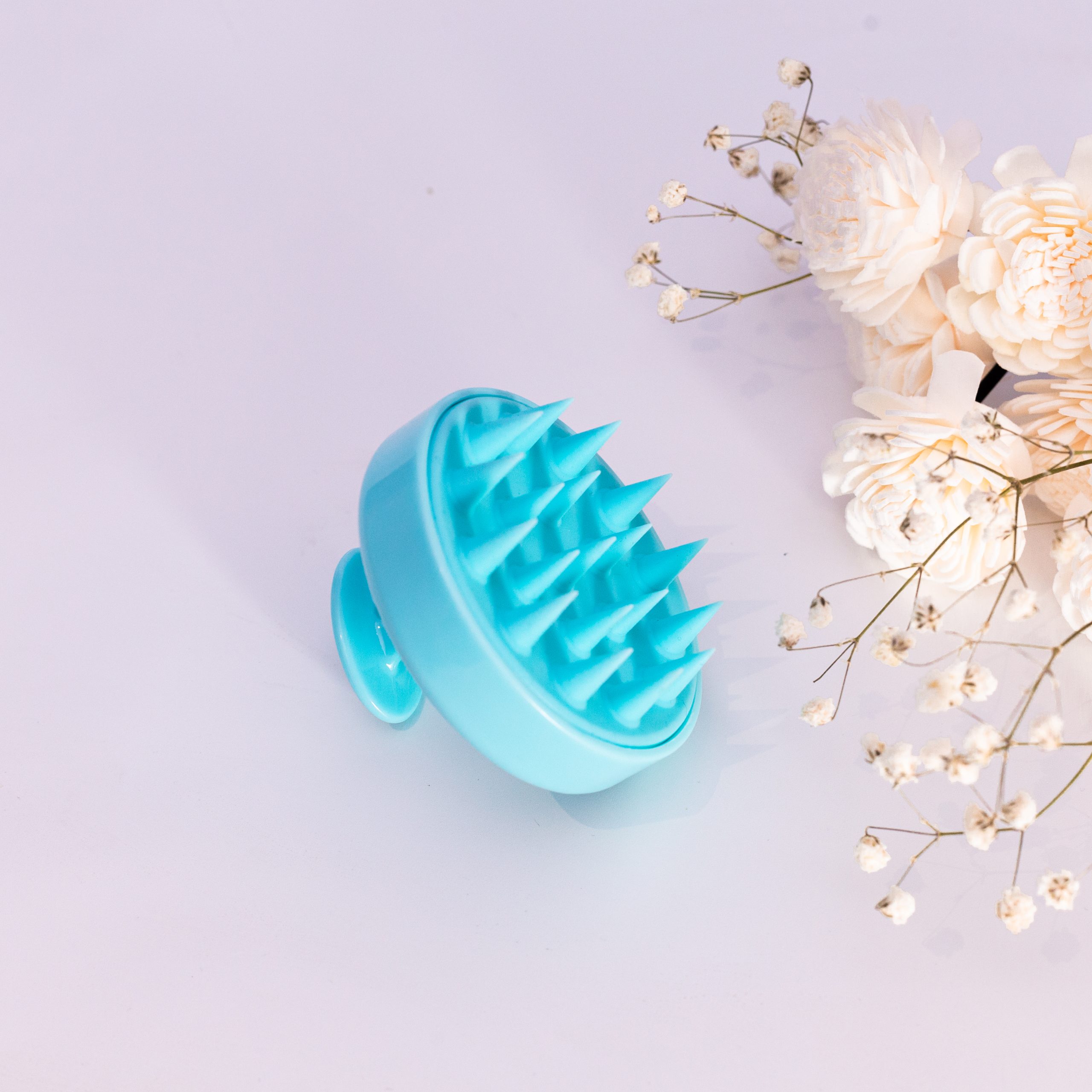 Plastic Handle Shampoo Brush