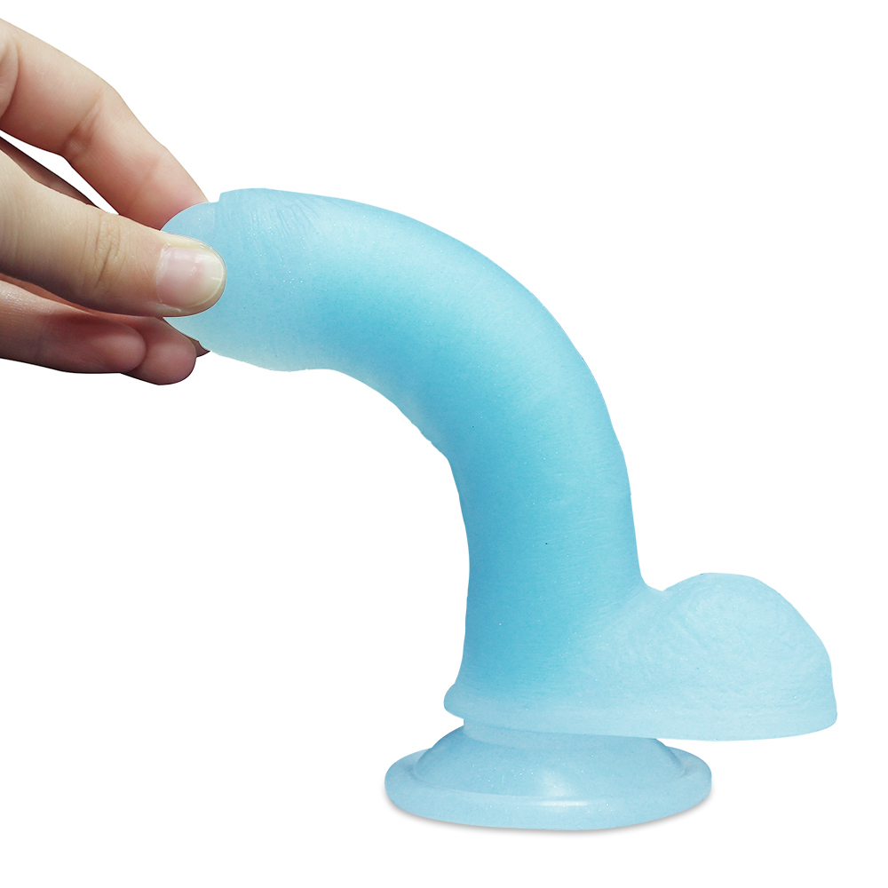 Ocean Blue Luminous Dildo